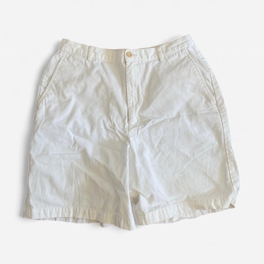 Classic Lands End White Shorts